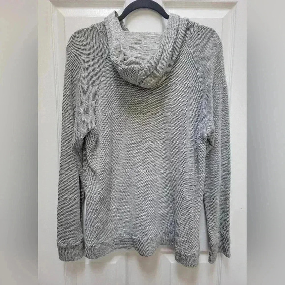 NFL Team Apparel Denver Broncos Hooded Long Sleeve Tee Shirt Size Large - Picture 2 of 3